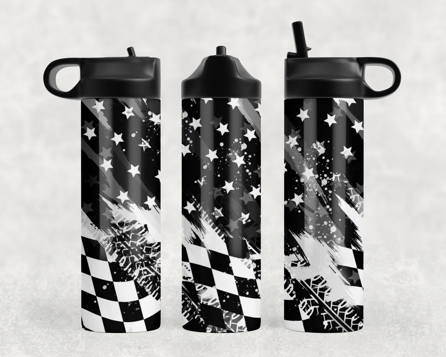 Race Flag Water Bottle - 1000