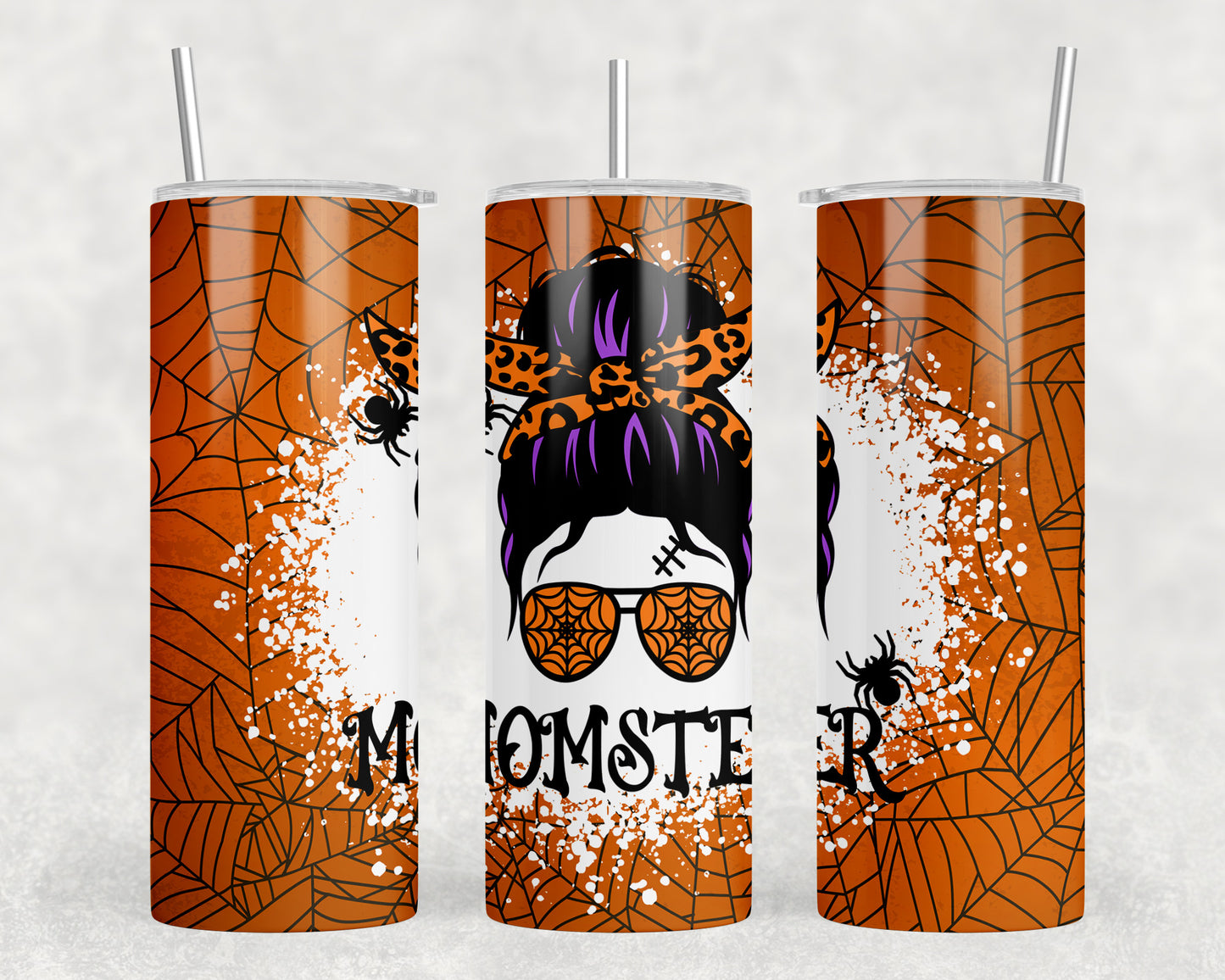 Halloween Momster 20oz Skinny Tumbler - 1002