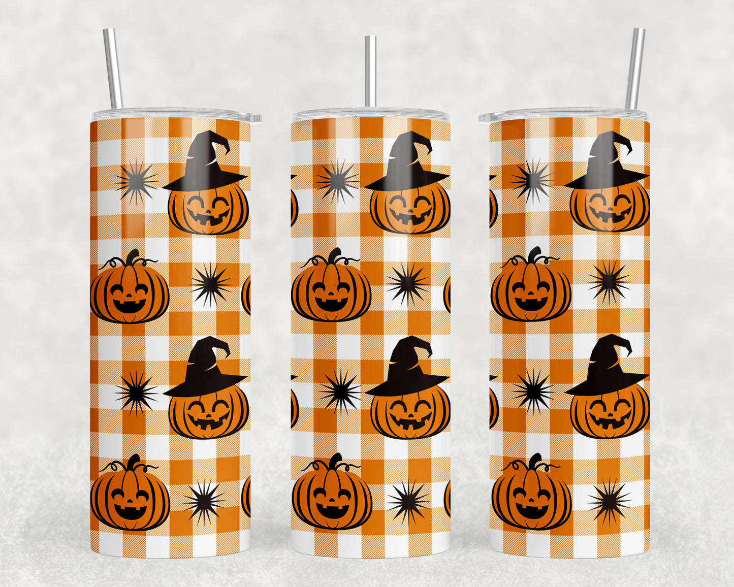 Halloween Pumpkins 20oz Skinny Tumbler - 1005