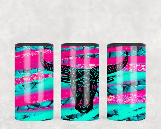 Neon Skull 5-in-1 Can Hugger Tumbler - 1016