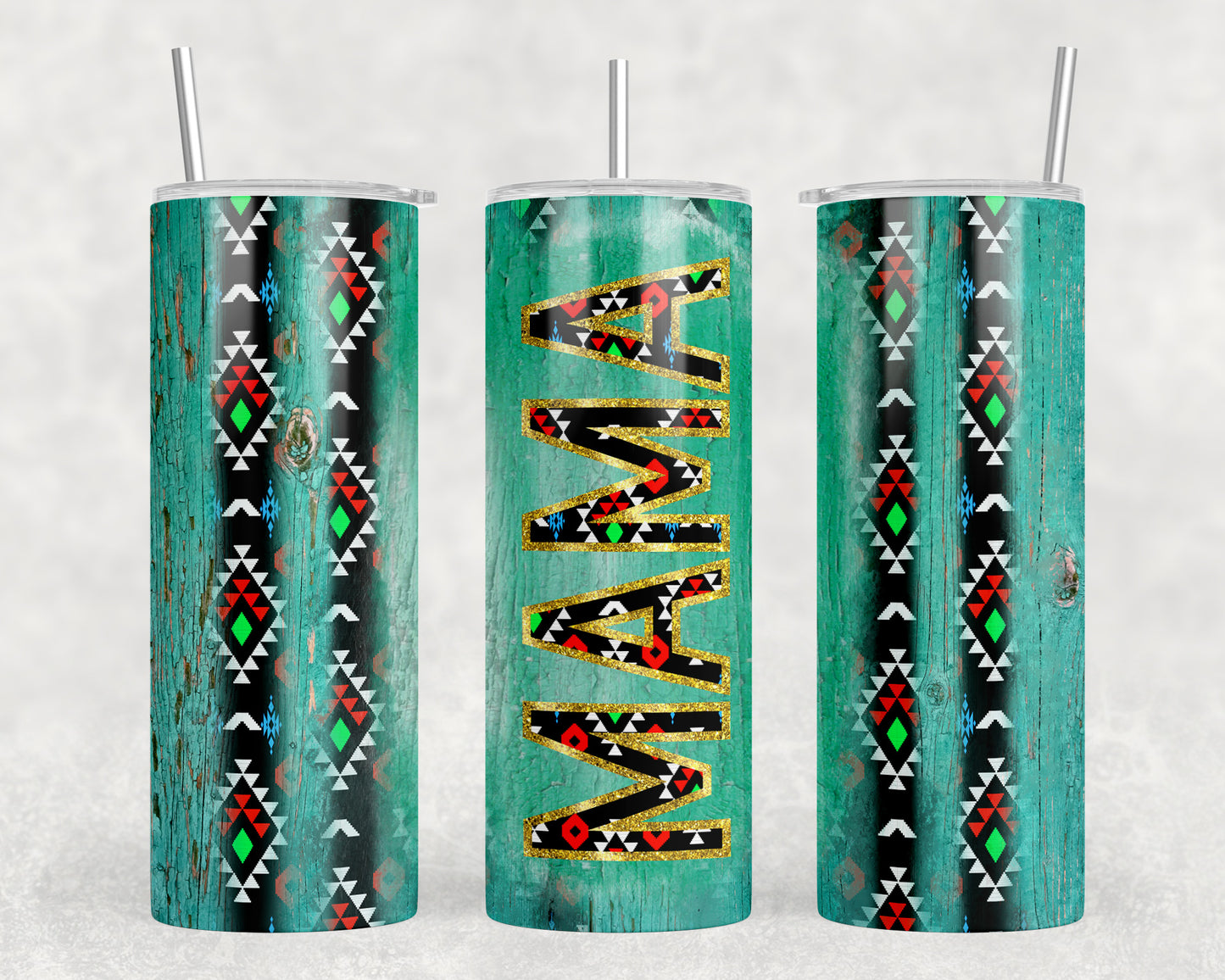 Aztec Mama 20oz Skinny Tumbler - 1018