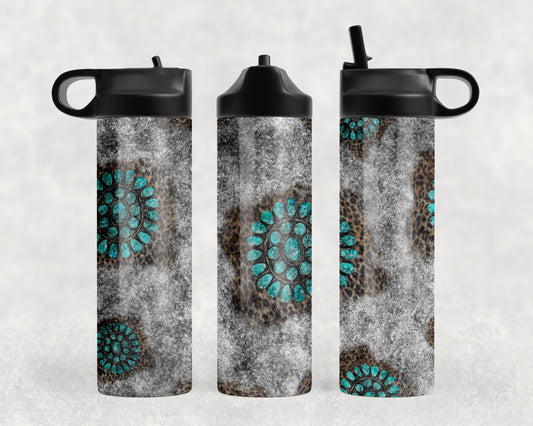 Western Conchos Water Bottle - 1019