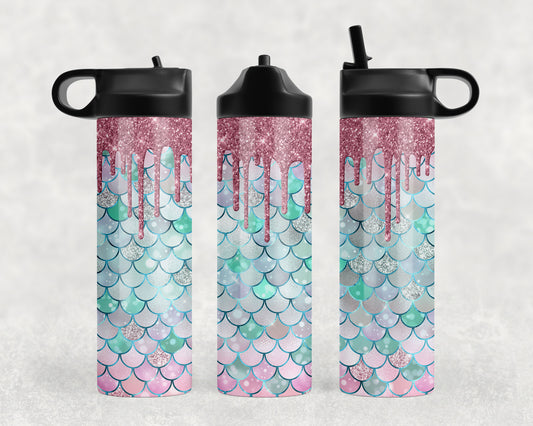 Mermaid Water Bottle - 1026