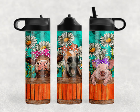 Livestock Trio Water Bottle - 1028