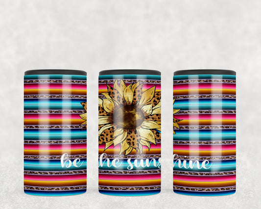 Serape Sunflower 5-in-1 Can Hugger Tumbler - 1042