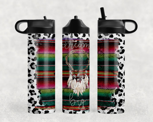 Serape Dream Catcher Water Bottle - 1044