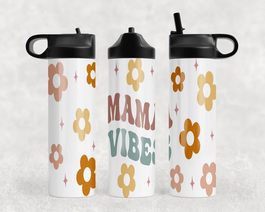 Mama Vibes Water Bottle - 1051