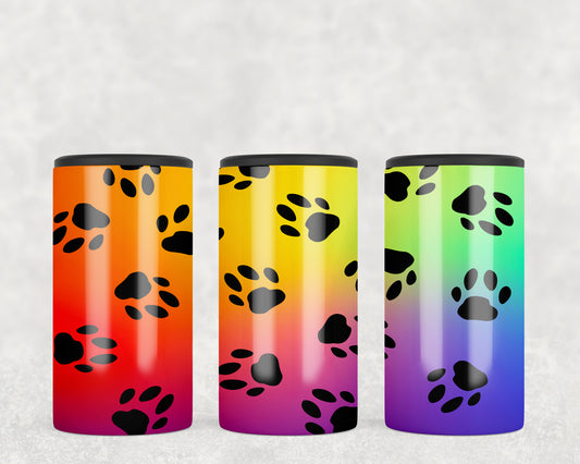 Rainbow Pawprints 5-in-1 Can Hugger Tumbler - 1059