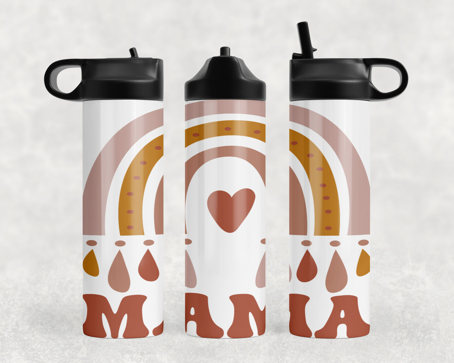 Boho Mama Water Bottle - 1063