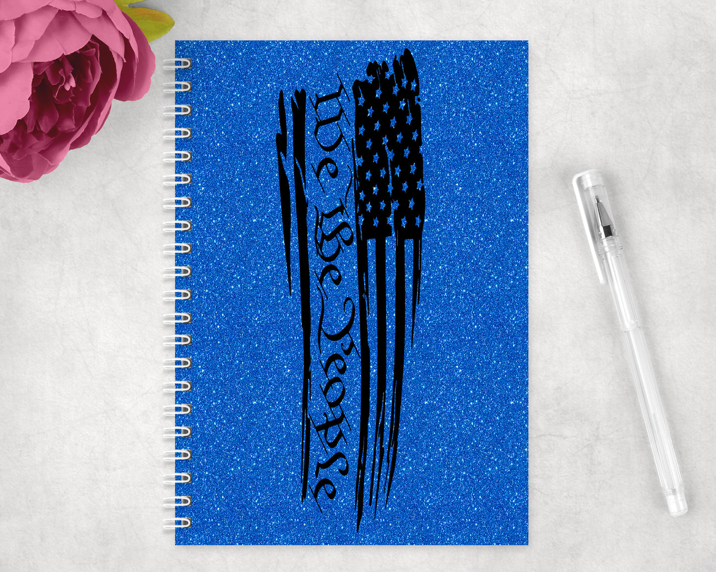 We The People Spiral Lined A5 Journal - 1089