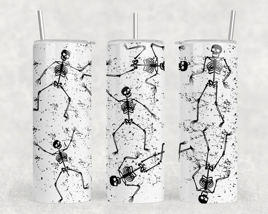 Skeletons 20oz Skinny Tumbler - 1091