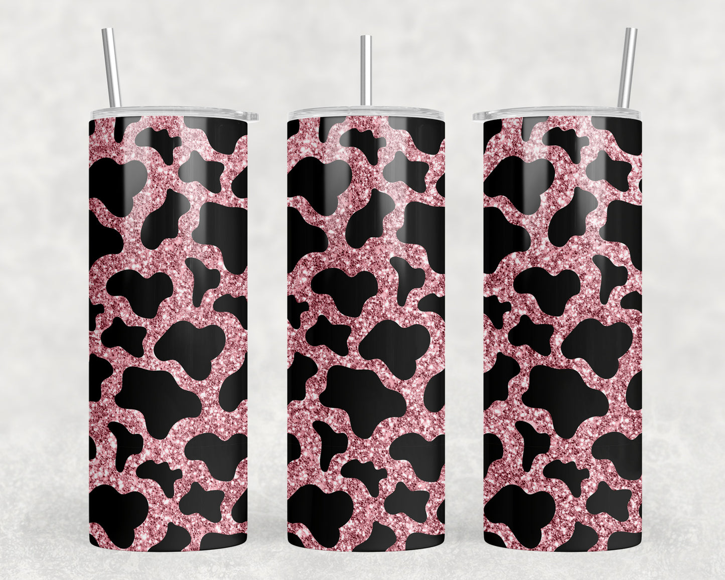 Cow Print 20oz Skinny Tumbler - 1094