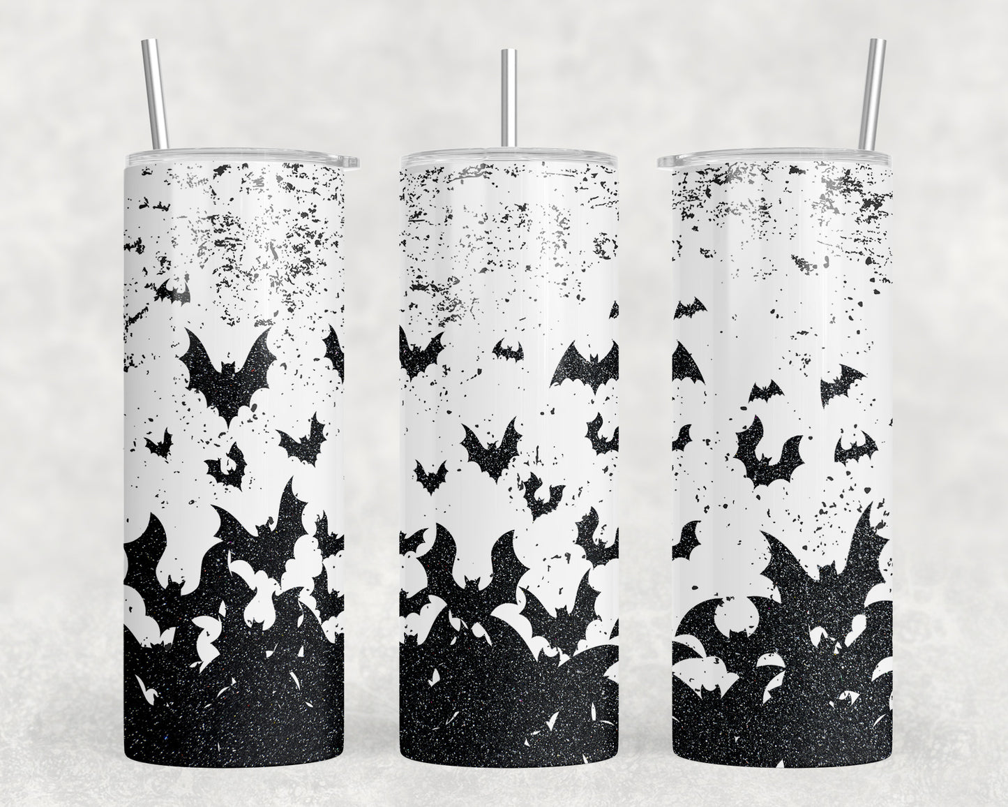 Halloween Bats 20oz Skinny Tumbler - 1101