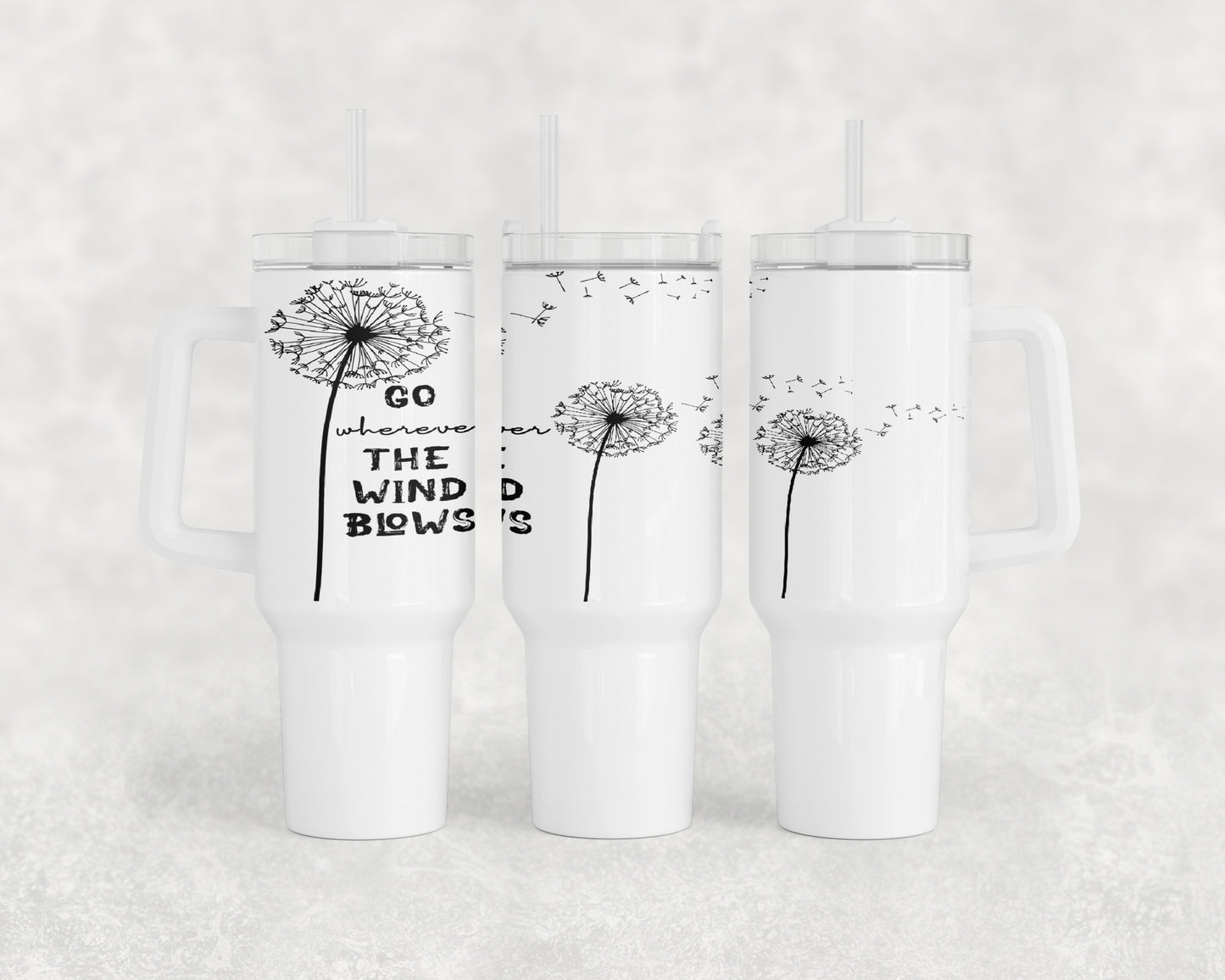 Dandelion 40oz Tumbler - 1109