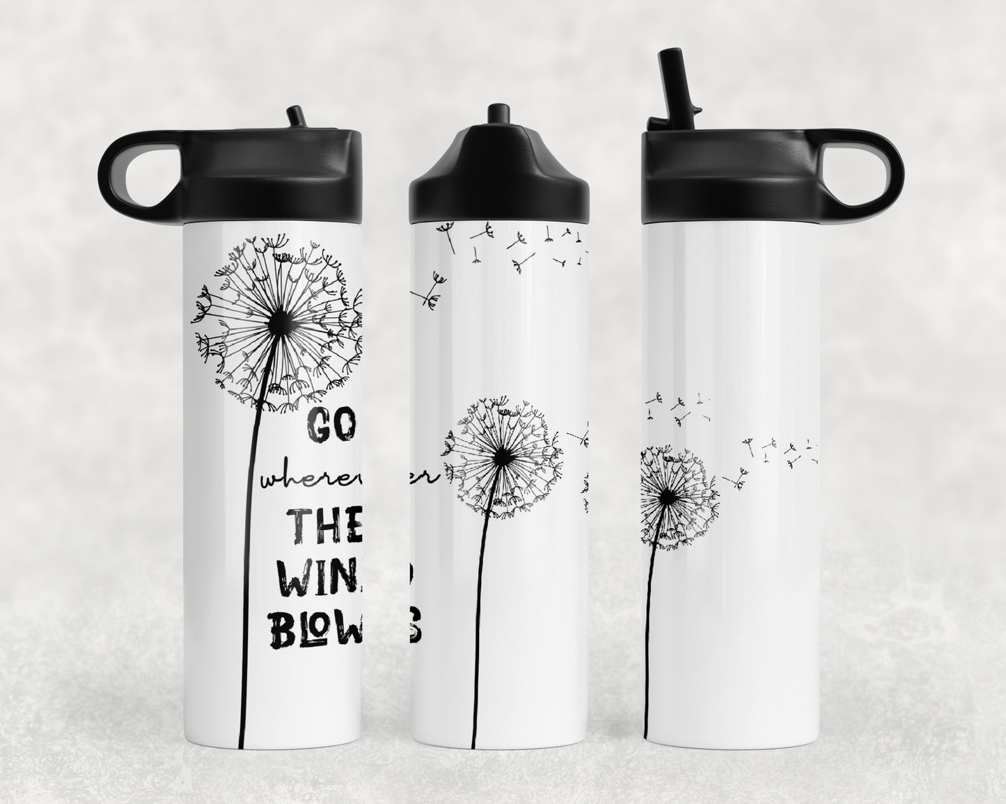 Dandelion Water Bottle - 1109