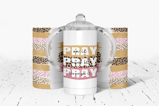 Pray Kids Dual Lid Sippy Cup Tumbler - 1110