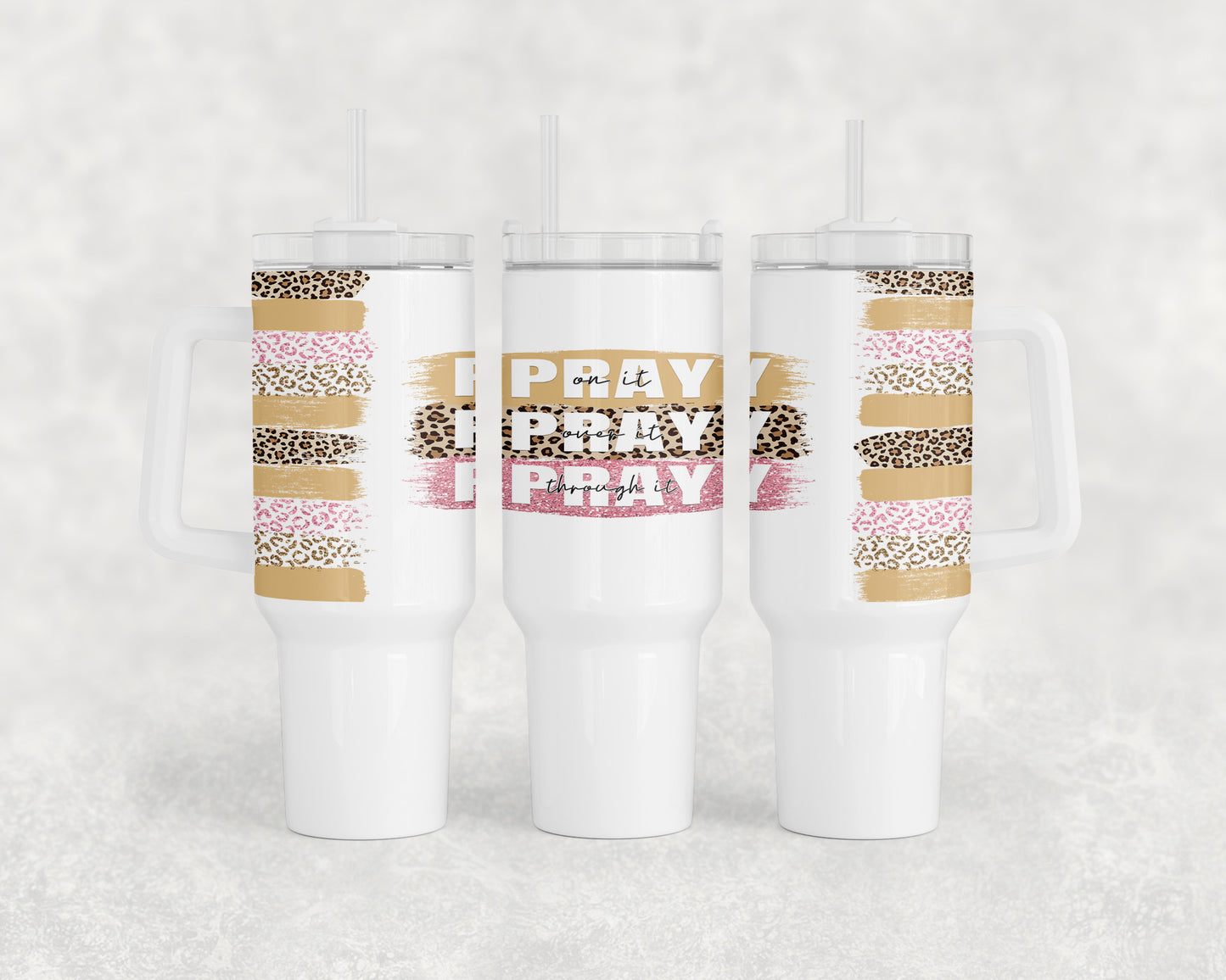 Pray 40oz Tumbler - 1110