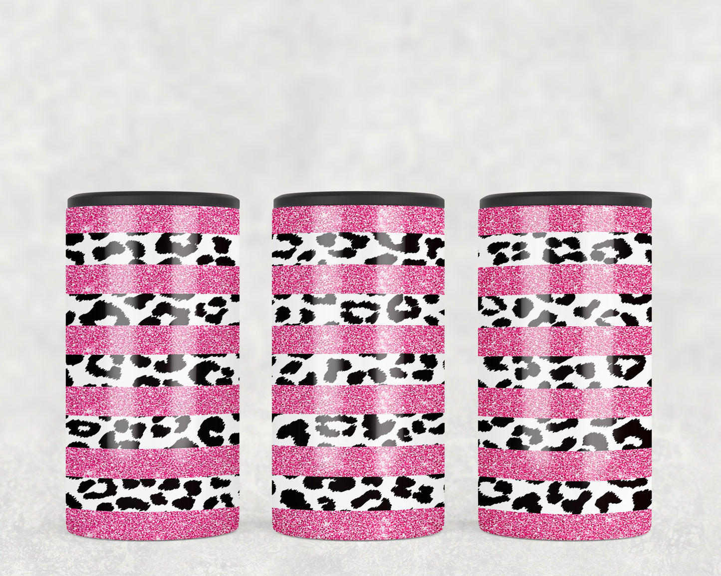 Leopard Print 5-in-1 Can Hugger Tumbler - 1112