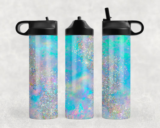 Blue Milky Way Water Bottle - 1114