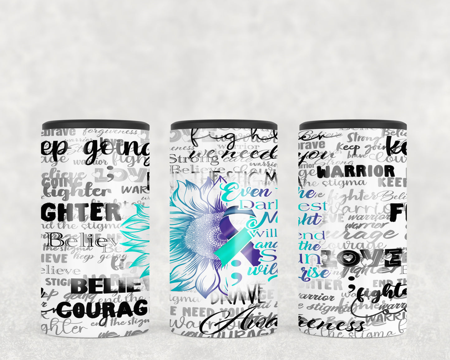 Suicide Awareness 5-in-1 Can Hugger Tumbler - 1115