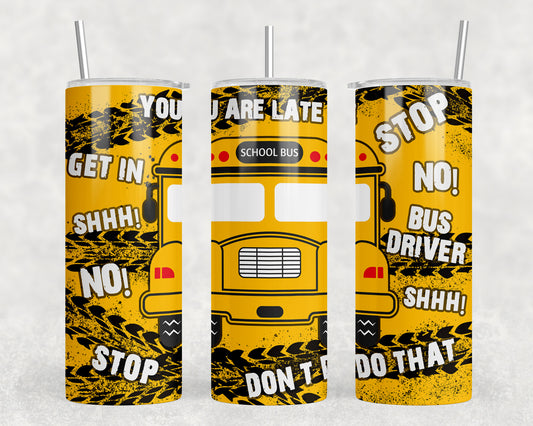 Bus Driver 20oz Skinny Tumbler - 1116