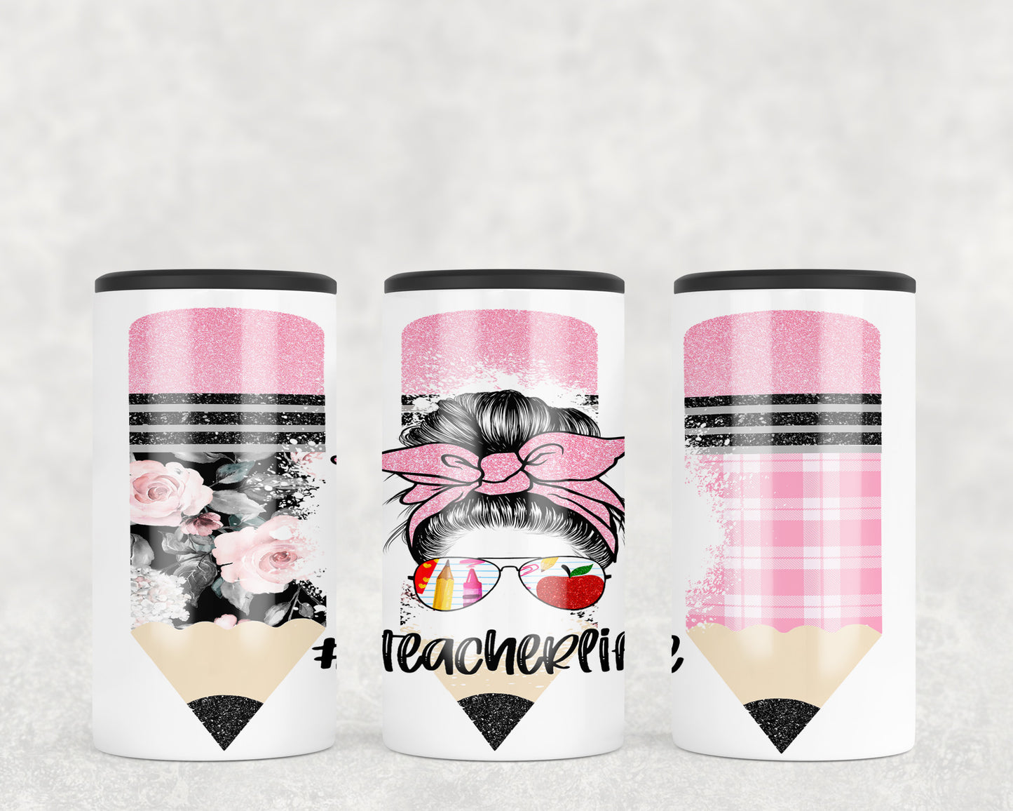 Teacher Life 5-in-1 Can Hugger Tumbler - 1117