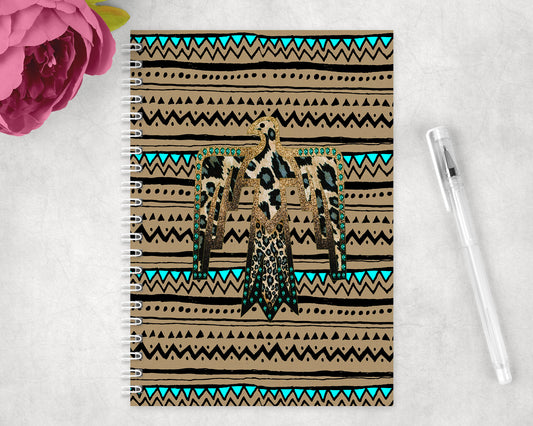 Aztec Thunderbird Spiral Lined A5 Journal - 1123