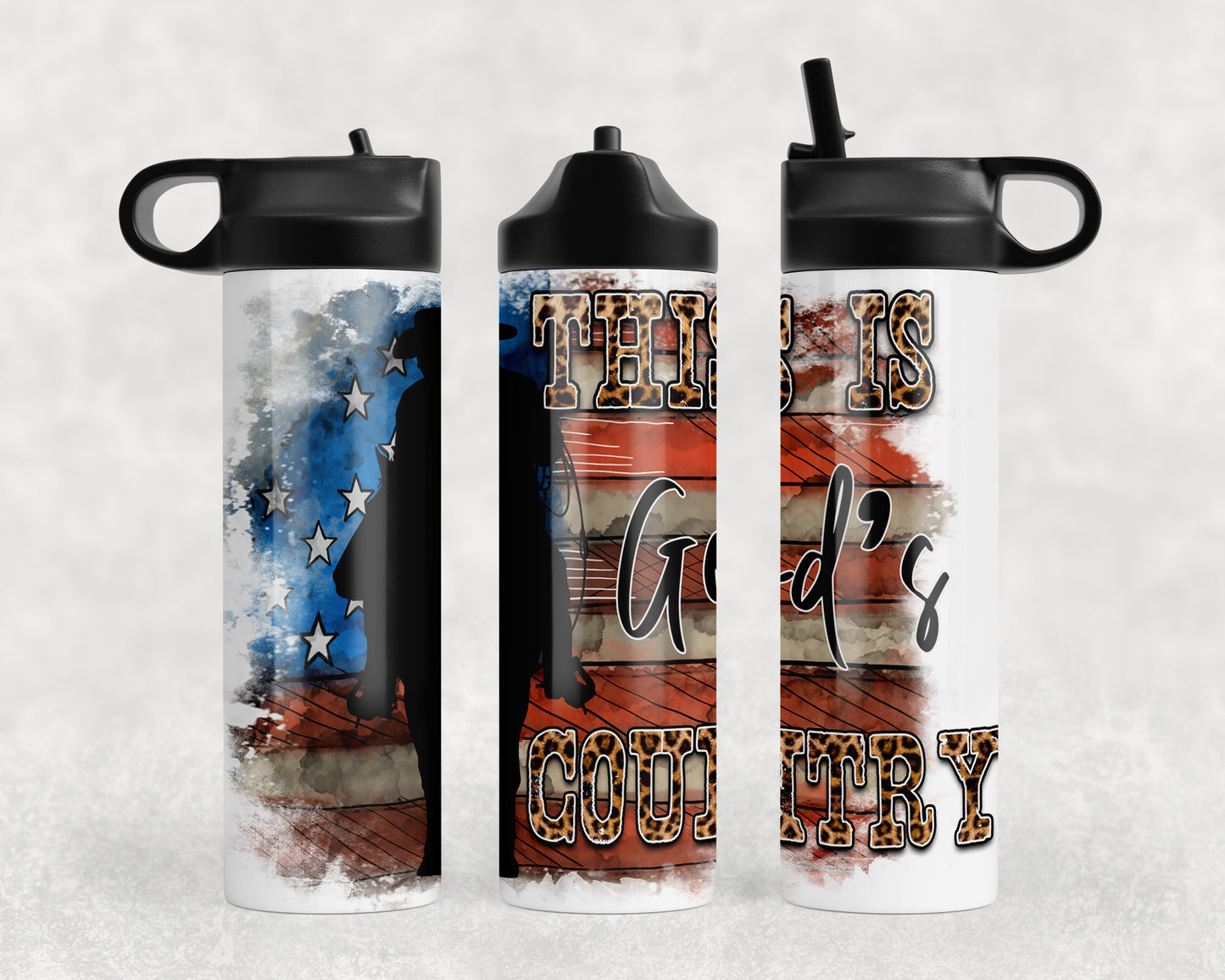 This Is God's Country Water Bottle - 1129