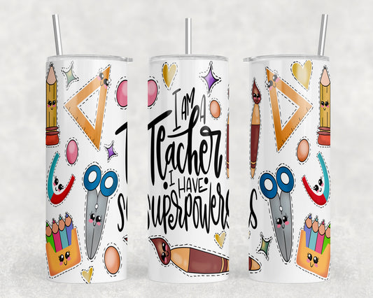 Teacher 20oz Skinny Tumbler - 1134