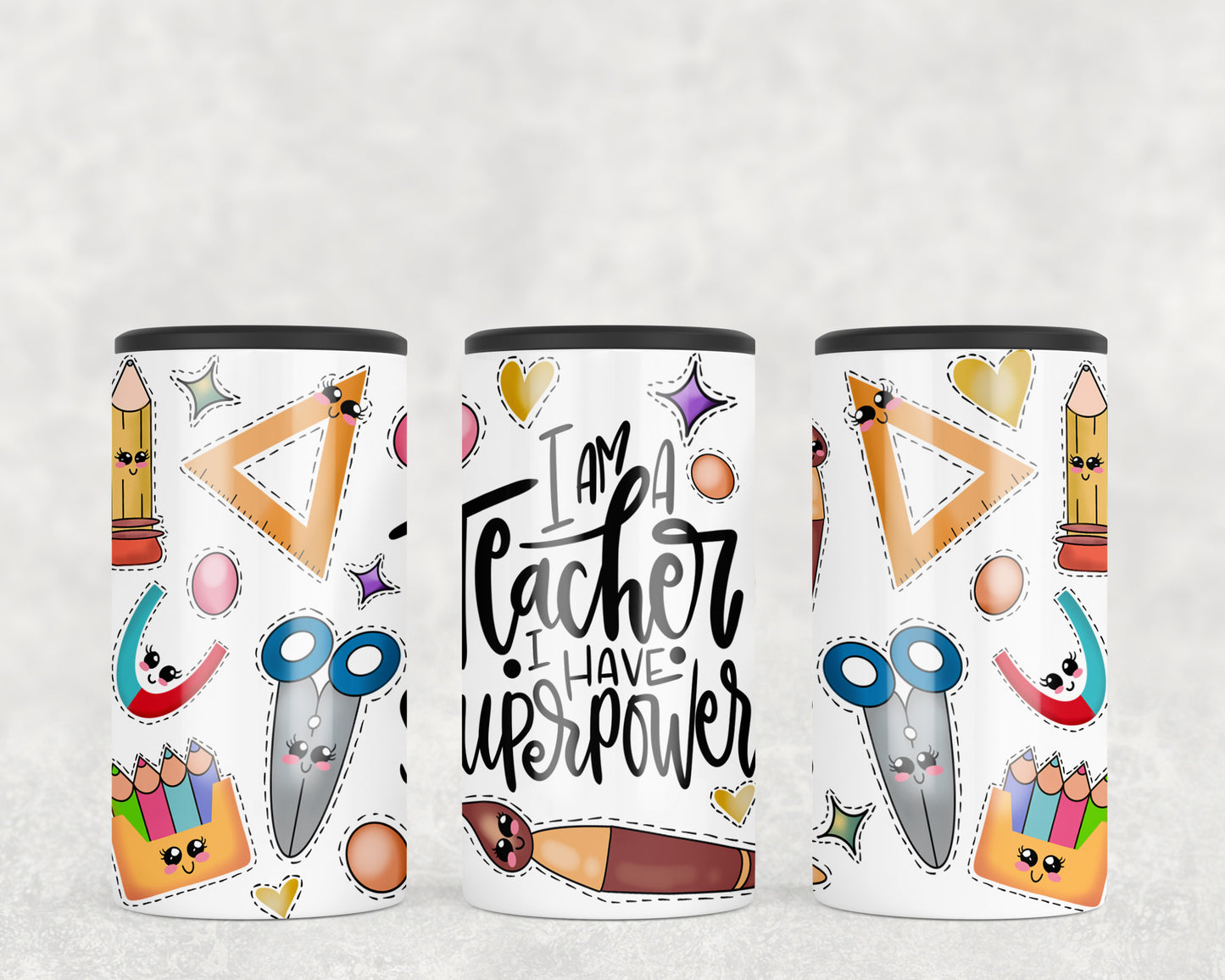 Teacher 5-in-1 Can Hugger Tumbler - 1134