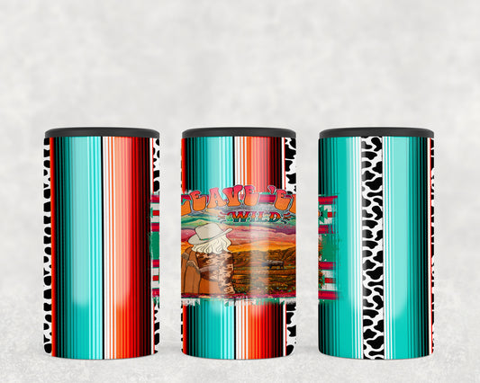 Serape Leave Er Wild 5-in-1 Can Hugger Tumbler - 1143