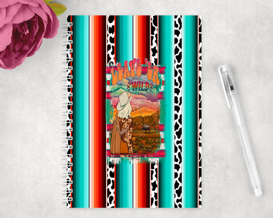 Serape Leave Er Wild Spiral Lined A5 Journal - 1143