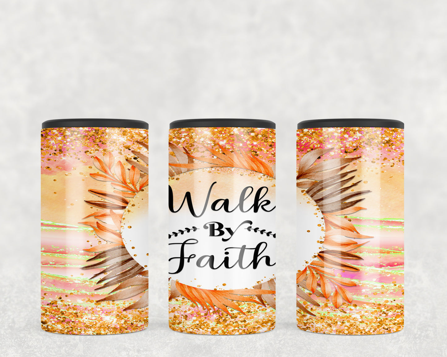 Walk By Faith 5-in-1 Can Hugger Tumbler - 1151