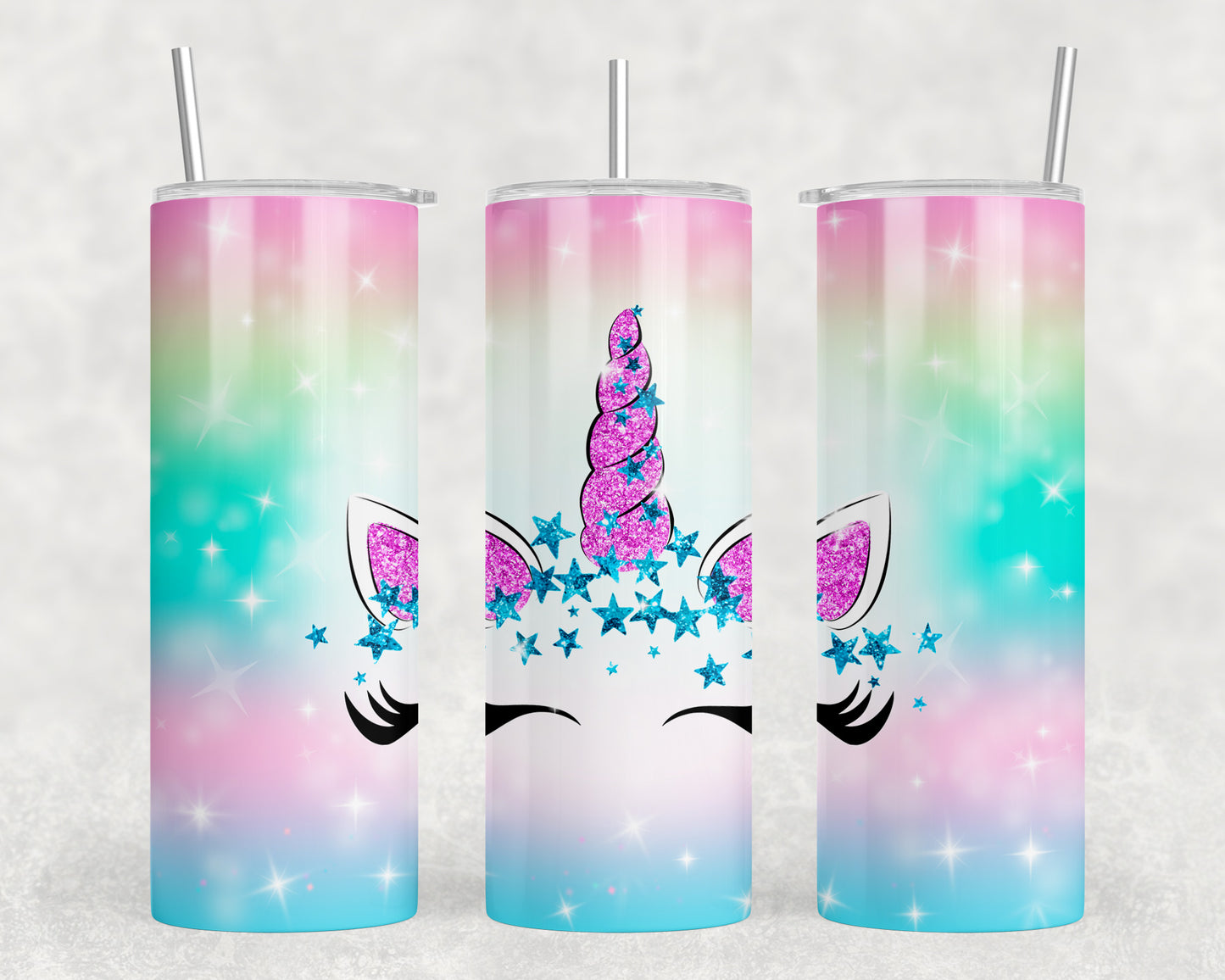 Unicorn 20oz Skinny Tumbler - 1158