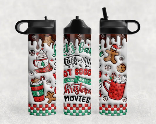 Christmas Inflated Water Bottle - 1164