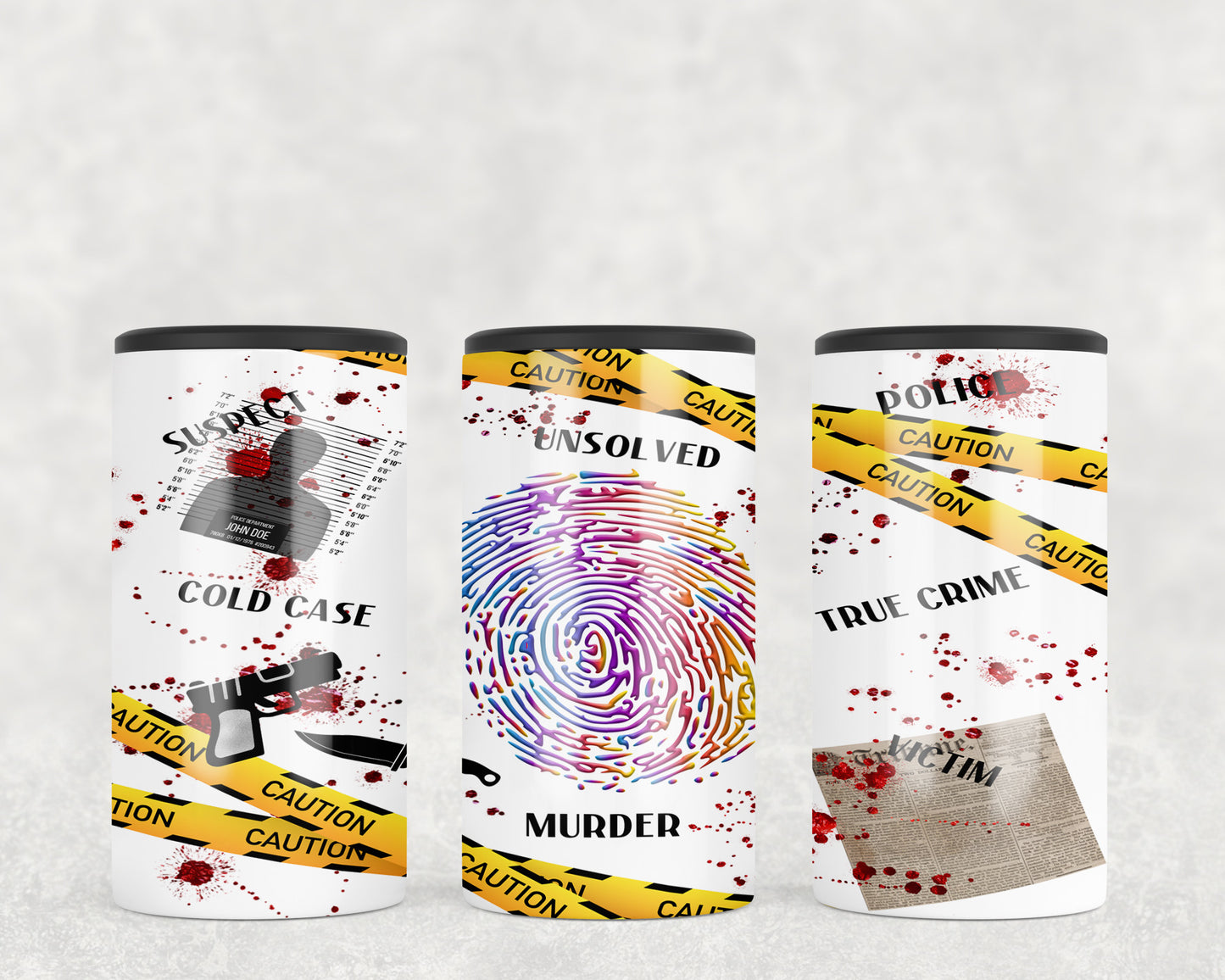 True Crime 5-in-1 Can Hugger Tumbler - 1166