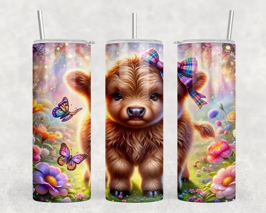 Mini Cow 20oz Skinny Tumbler - 116