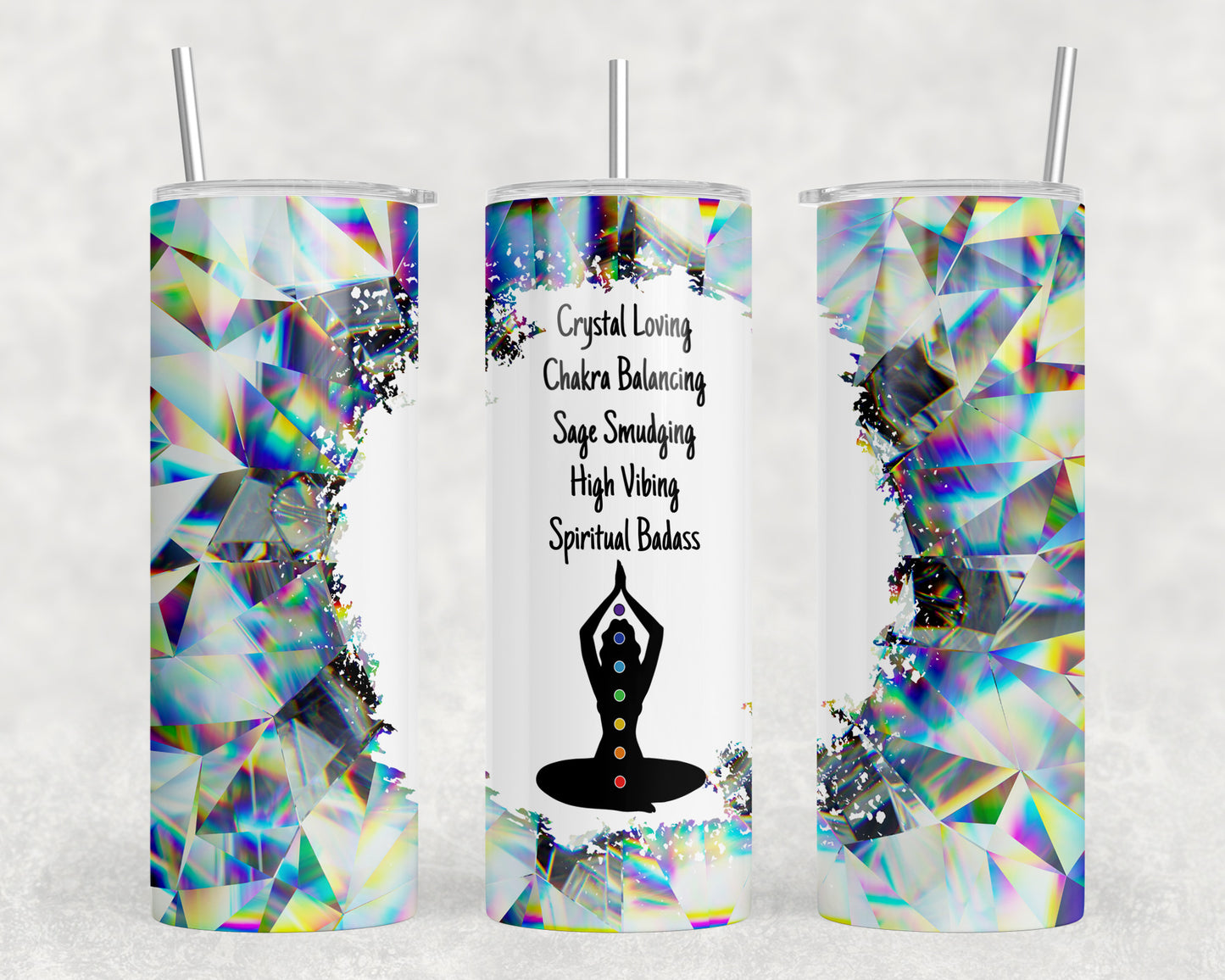 Spiritual Badass 20oz Skinny Tumbler - 1173