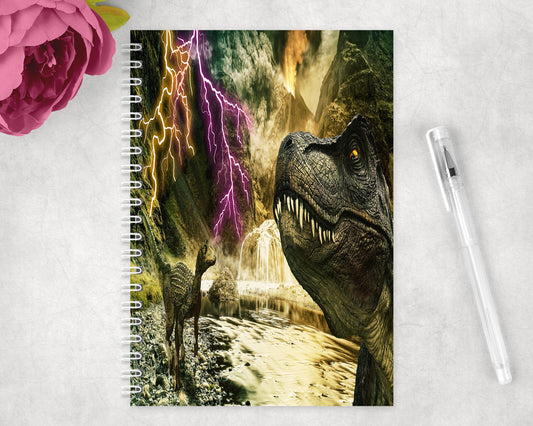 Dinosaurs Spiral Lined A5 Journal - 1174