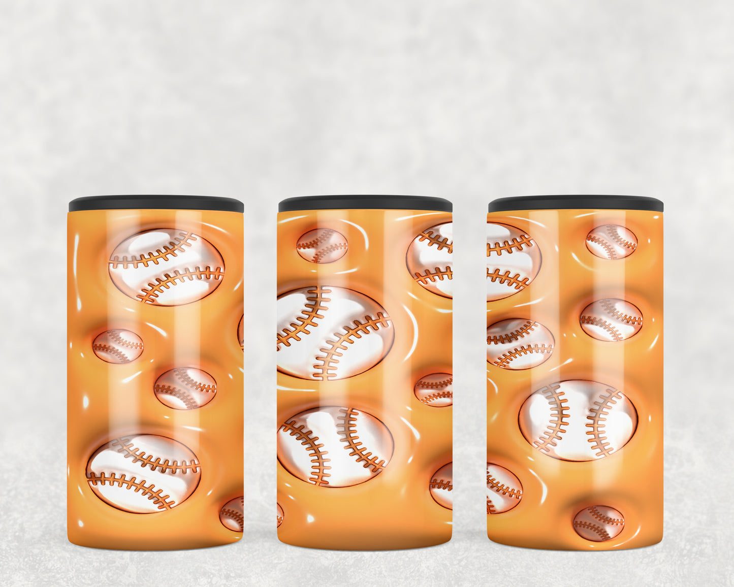 Baseball Inflated 5-in-1 Can Hugger Tumbler - 1177