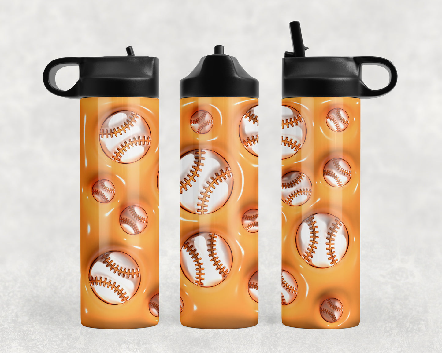 Baseball Inflated Water Bottle - 1177