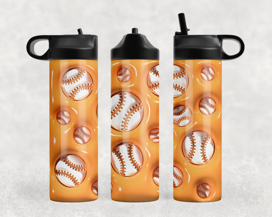 Baseball Inflated Water Bottle - 1177