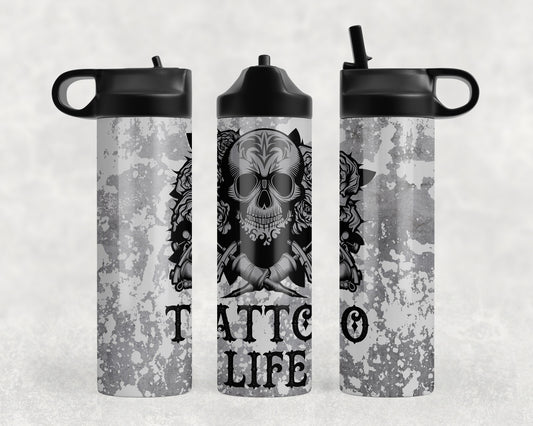 Tattoo Life Water Bottle - 1189