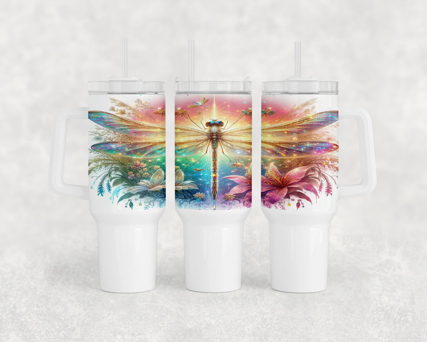 Dragon Fly 40oz Tumbler - 118