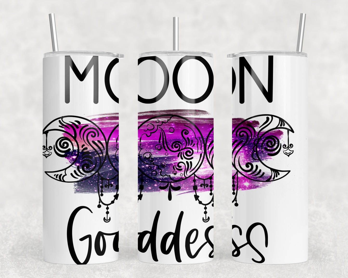 Moon Goddess 20oz Skinny Tumbler - 1196