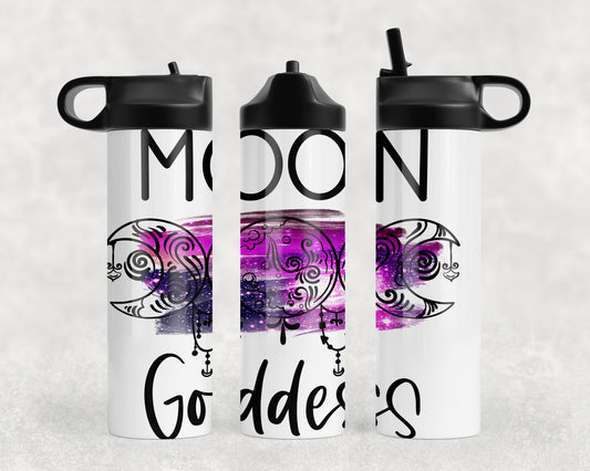 Moon Goddess Water Bottle - 1196