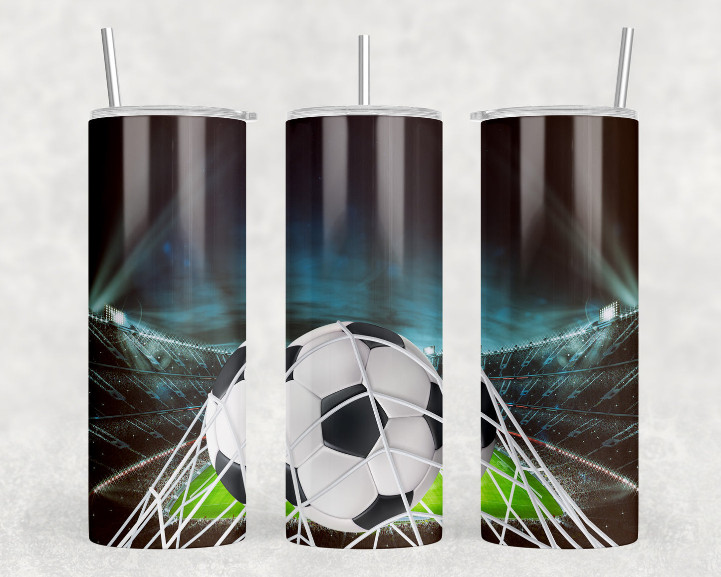 Soccer 20oz Skinny Tumbler - 1197