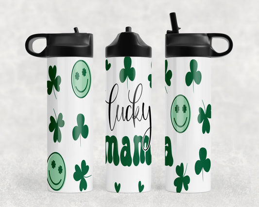 Lucky Mama St Patricks Water Bottle - 1198