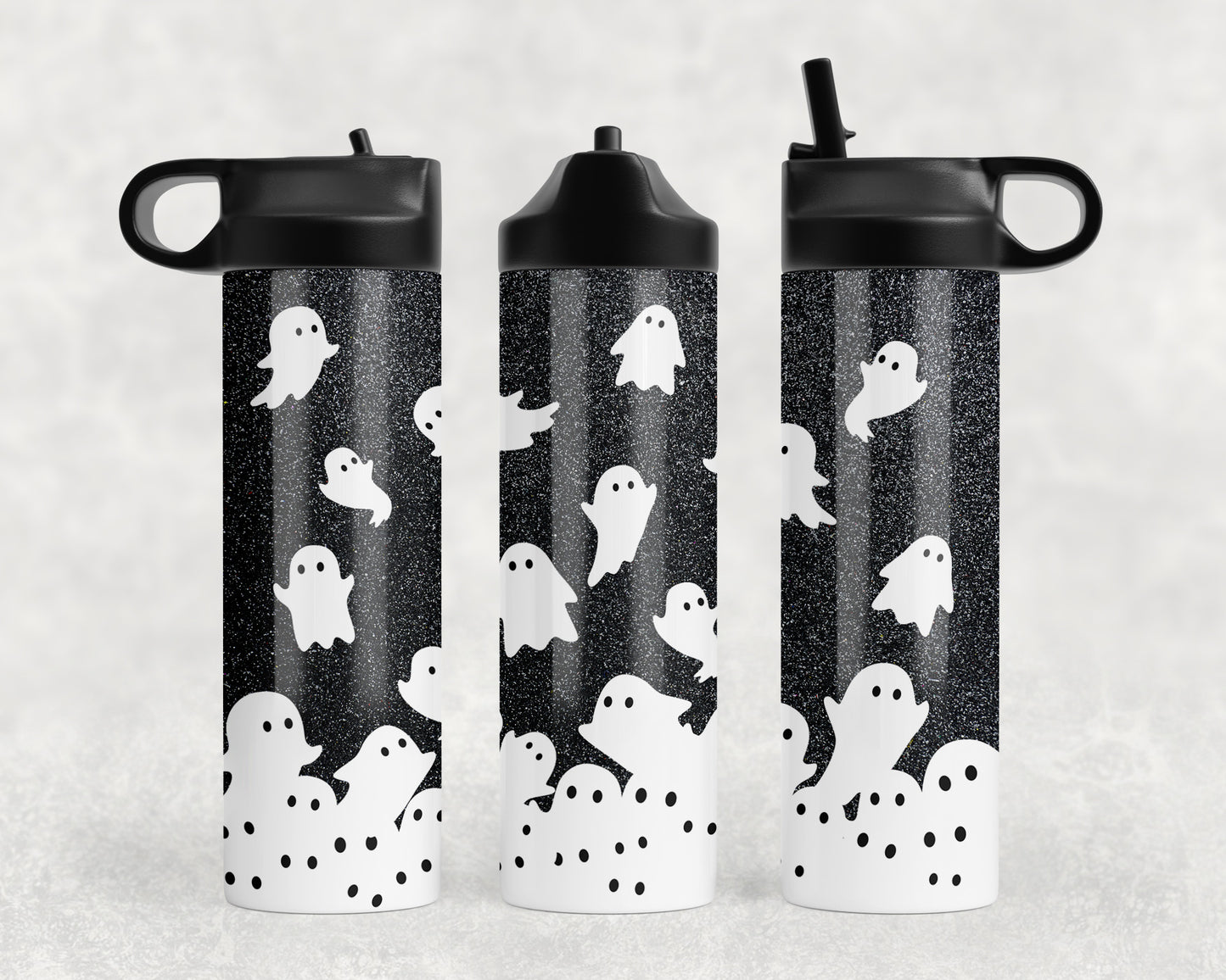 Halloween Ghosts Water Bottle - 1199