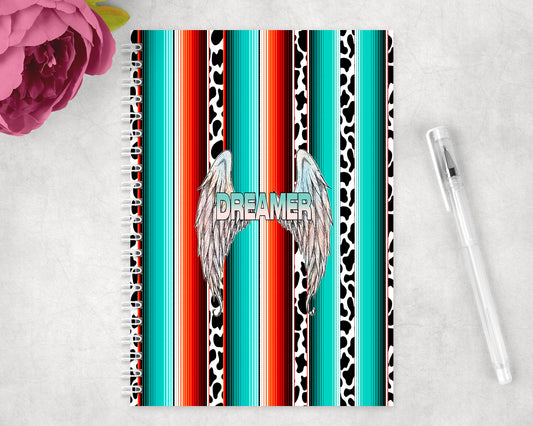 Serape Dreamer Spiral Lined A5 Journal - 1215